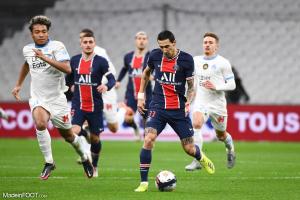 L'album photo du match entre l'Olympique de Marseille et le Paris Saint-Germain.