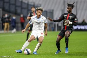 Boubacar Kamara sous les couleurs de l'OM