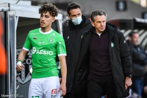 Claude Puel, l'entraîneur de l'AS Saint-Étienne