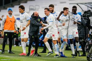 L'album photo du match entre l'Olympique de Marseille et le Stade Brestois 29.