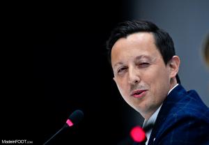 Longoria en conférence de presse