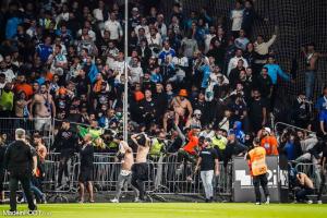 Les supporters de l'OM se sont battus avec les supporters angevins