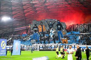 Supporters de l'OM lors du Classique.