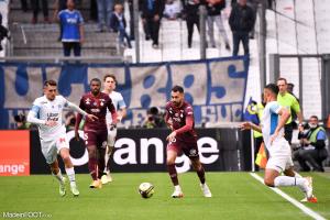 Farid Boulaya a été bon sur la pelouse du stade Vélodrome