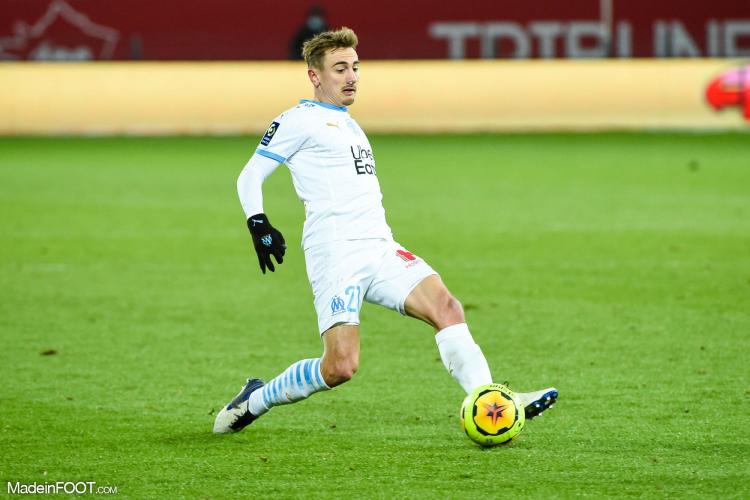 Valentin Rongier, joueur de l'OM