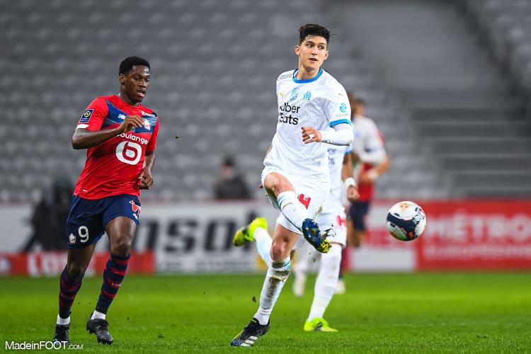 Léonardo Balerdi, défenseur de l'Olympique de Marseille