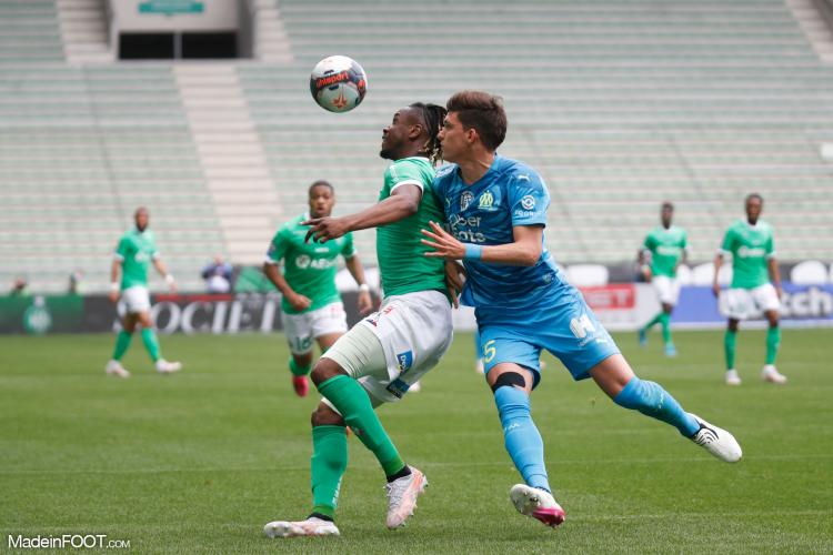 L'album photo du match entre l'AS Saint-Etienne et l'Olympique de Marseille.