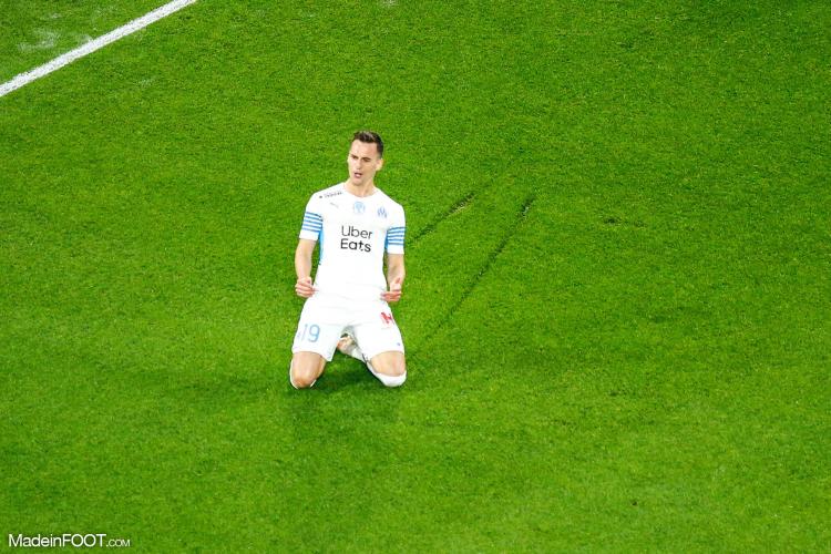 Arkadiusz Milik, attaquant de l'Olympique de Marseille