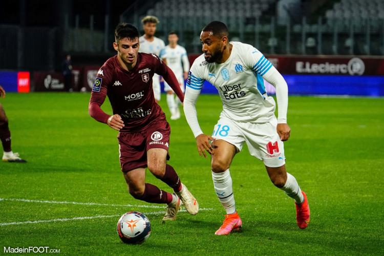 Jordan Amavi, latéral gauche de l'Olympique de Marseille