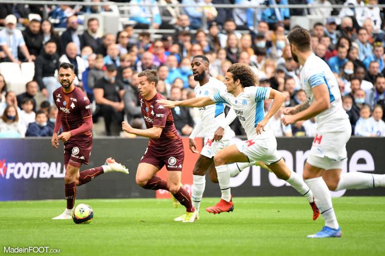 Mattéo Guendouzi, le milieu de terrain de l'OM.