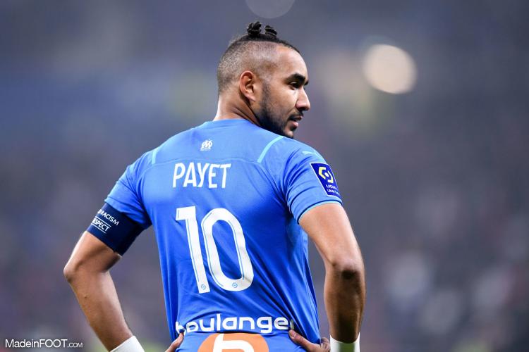 Dimitri Payet avec l'OM.