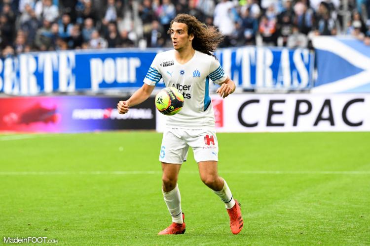 Mattéo Guendouzi, joueur de l'OM