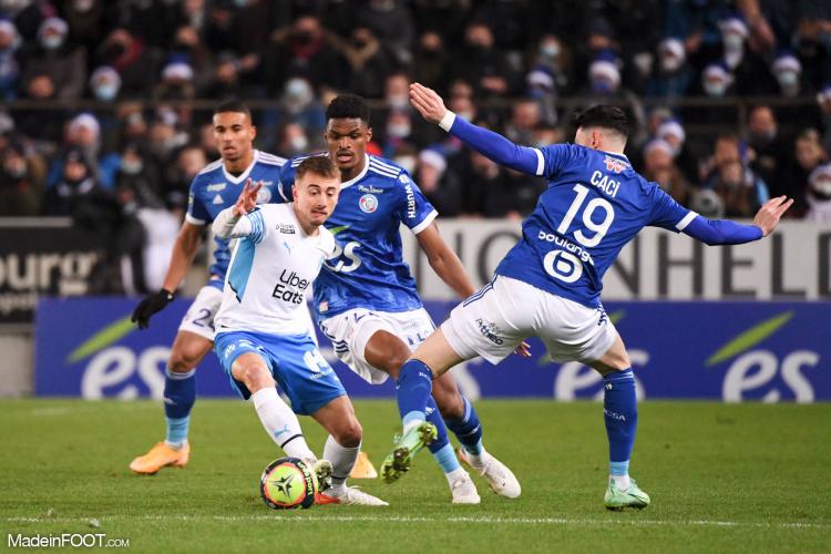 L'album photo du match entre le RC Strasbourg Alsace et l'Olympique de Marseille.