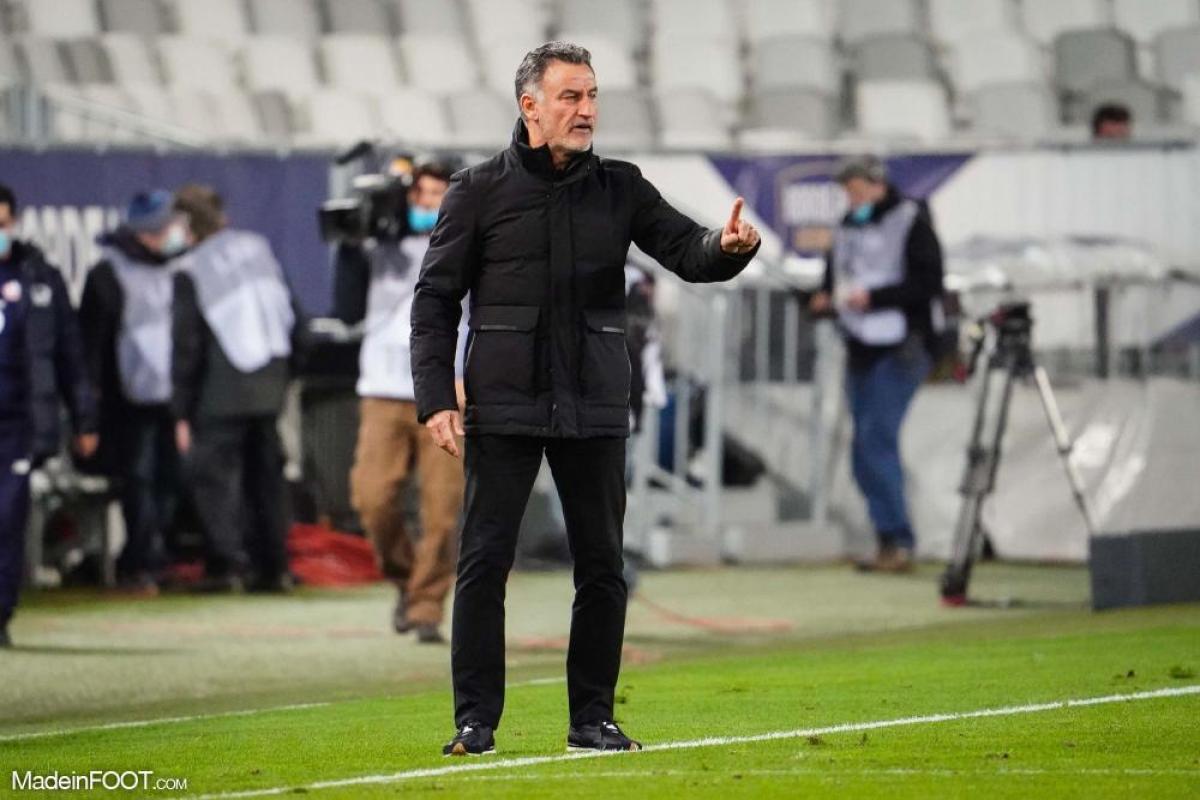 Christophe Galtier, coach du PSG.