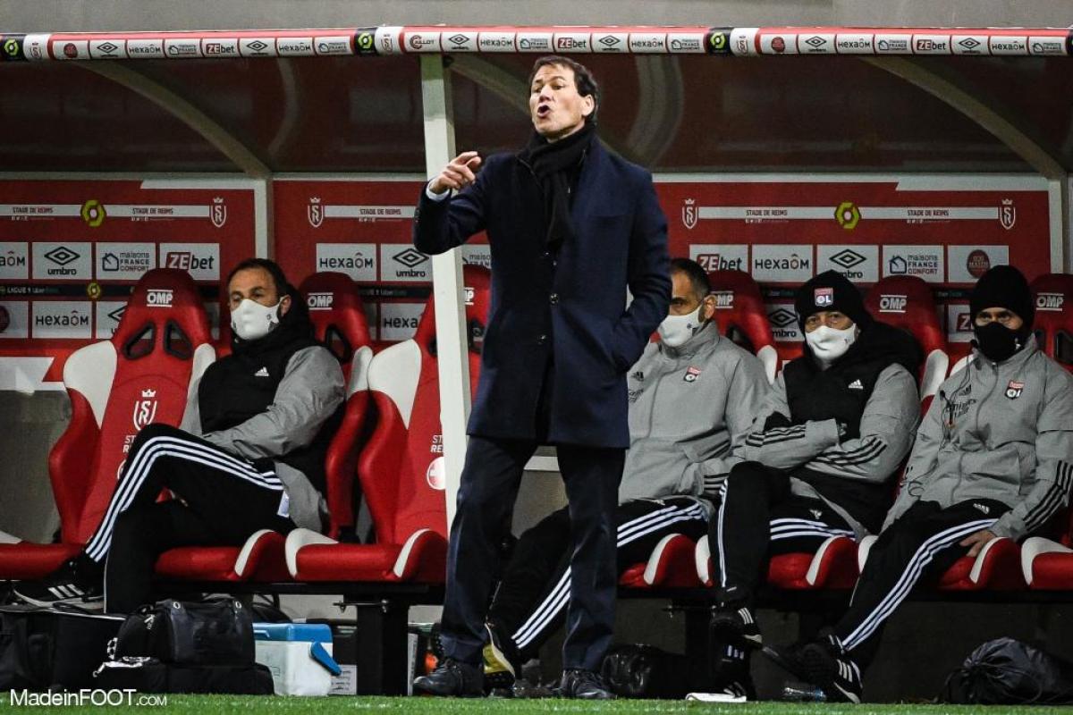 Rudi Garcia, à l'époque à l'OL