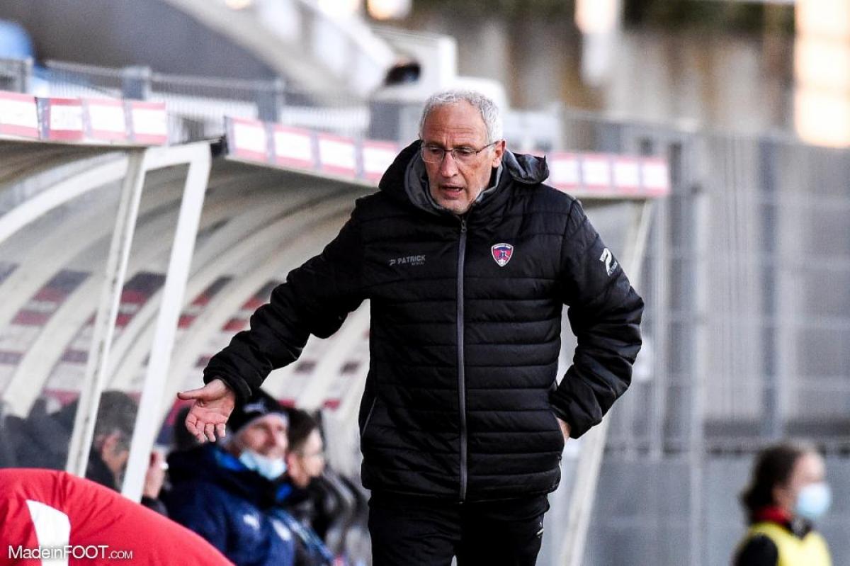 Pascal Gastien, l'entraîneur du Clermont Foot 63.