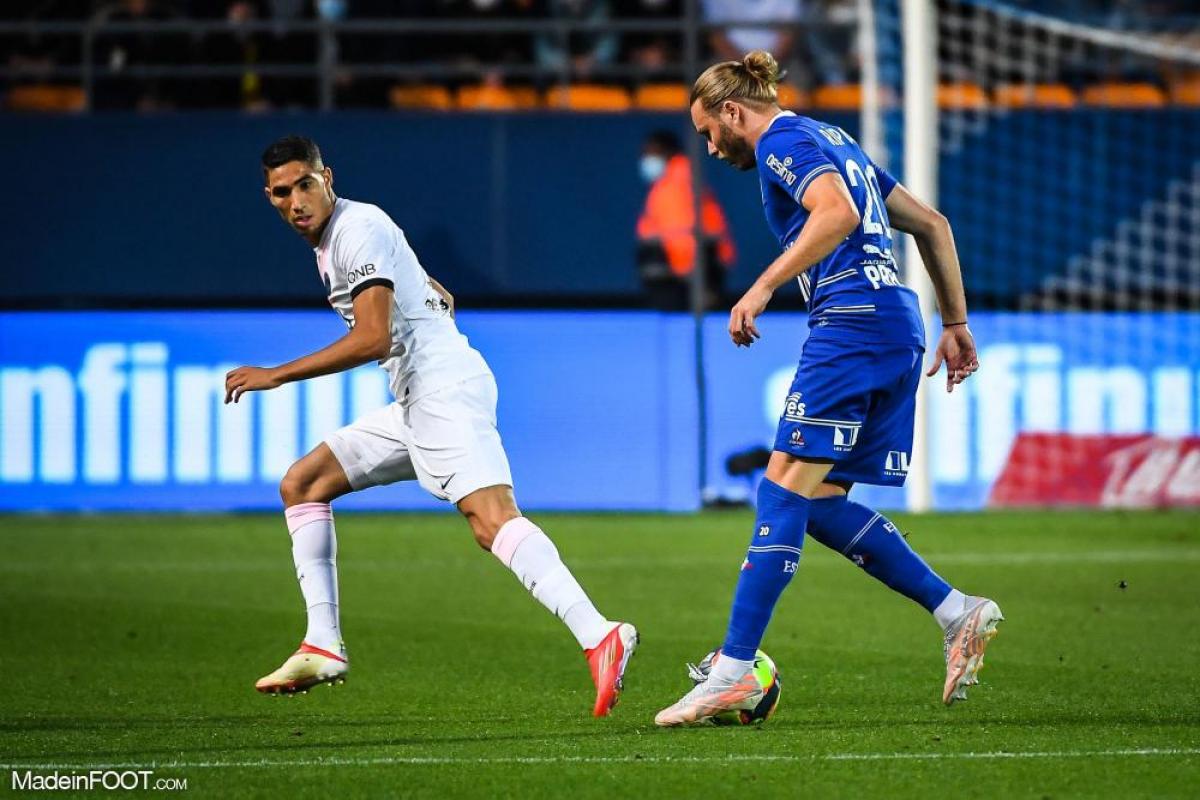 Renaud Ripart, ici contre le PSG.