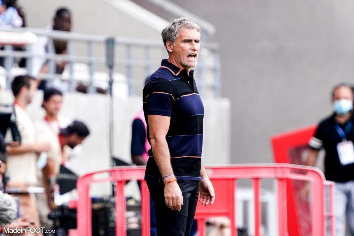 Olivier Dall'Oglio, l'entraîneur du Montpellier HSC.