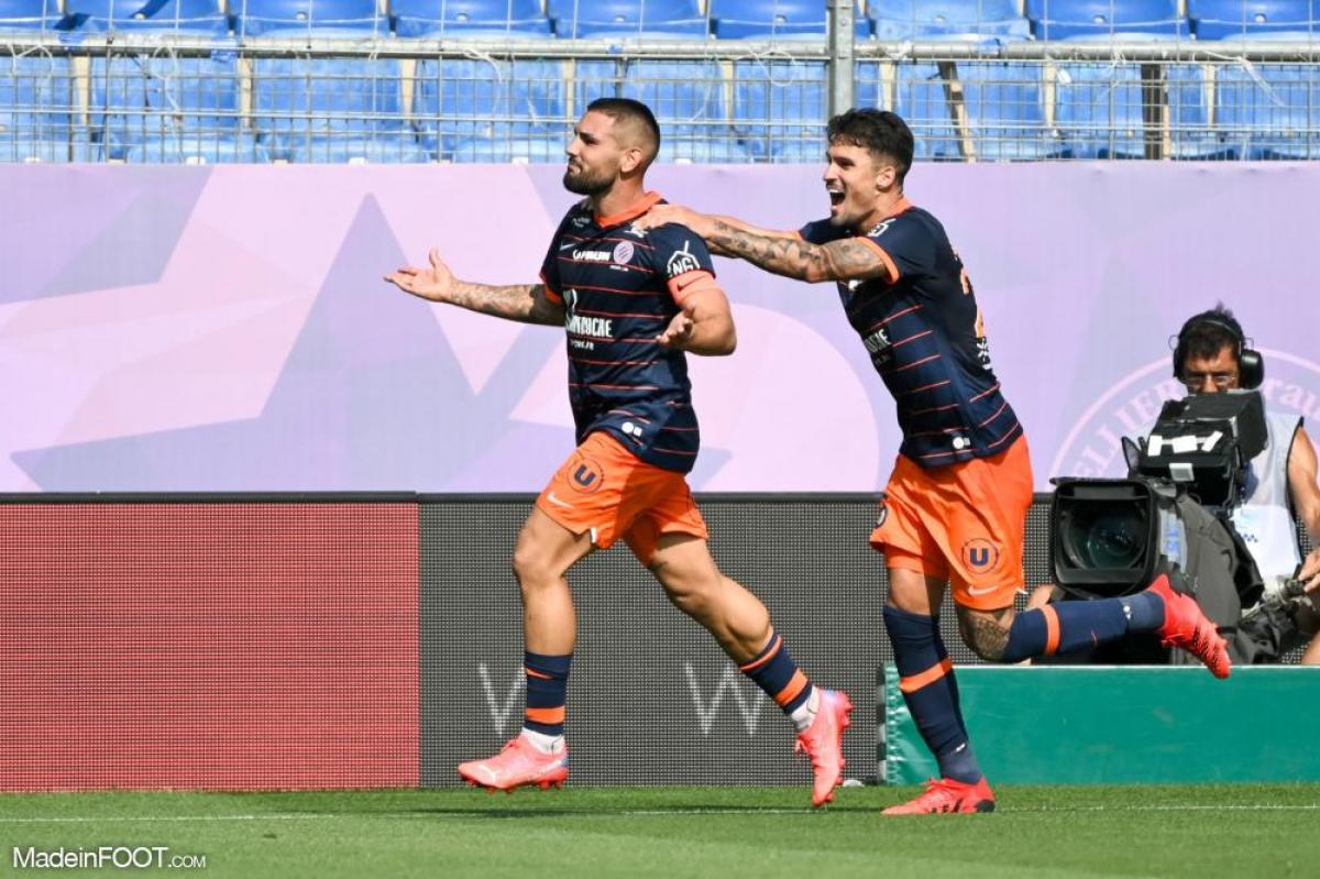 Andy Delort, l'attaquant du Montpellier HSC.