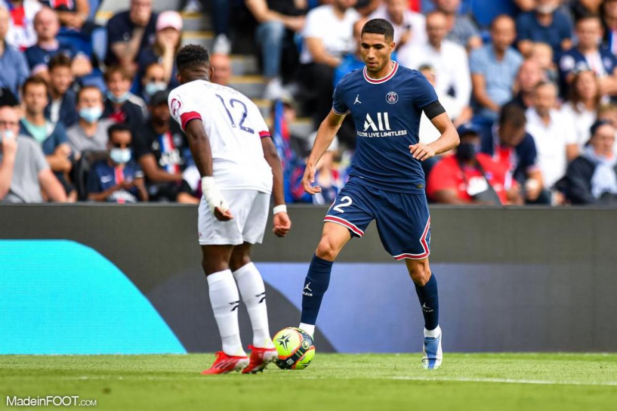Hakimi avec Paris