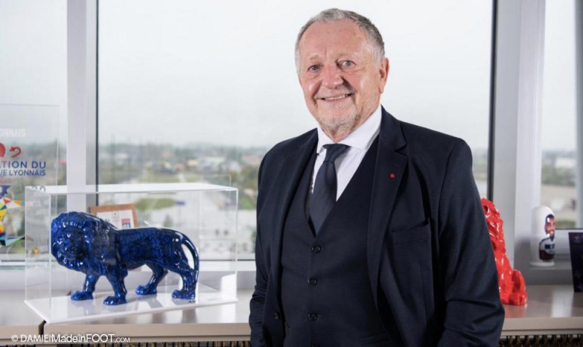 Jean-Michel Aulas, le président de l'OL