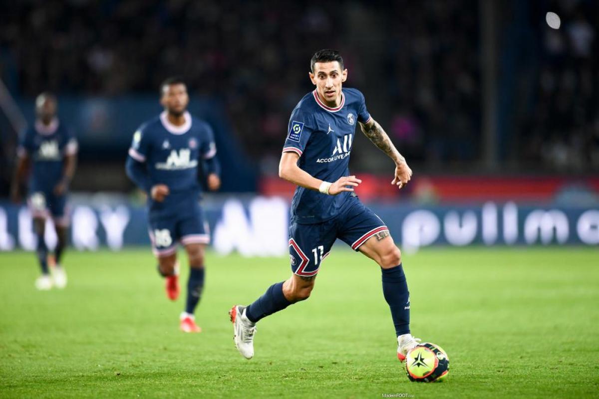 Angel Di Maria, le milieu de terrain offensif argentin du PSG.