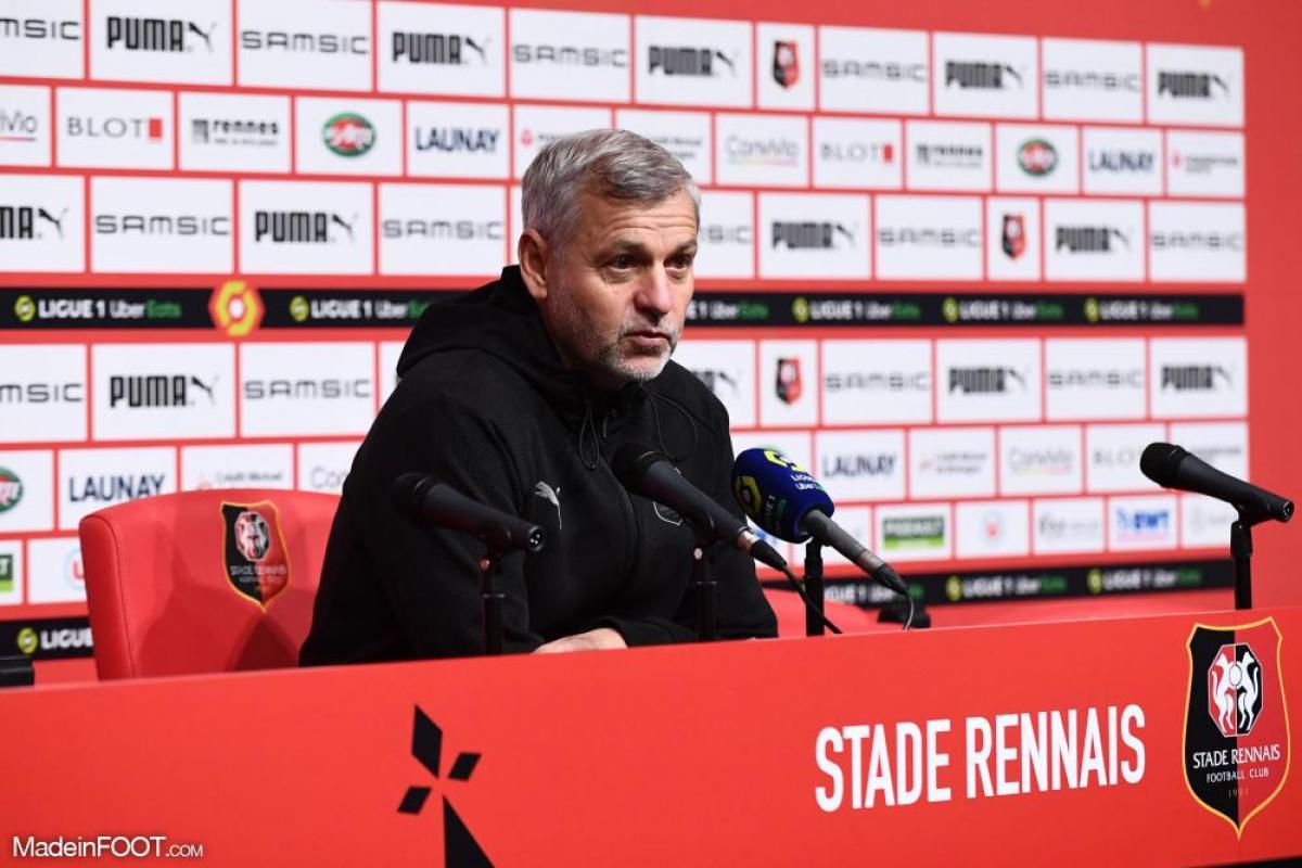 Bruno Genesio, l'entraîneur du Stade Rennais FC.