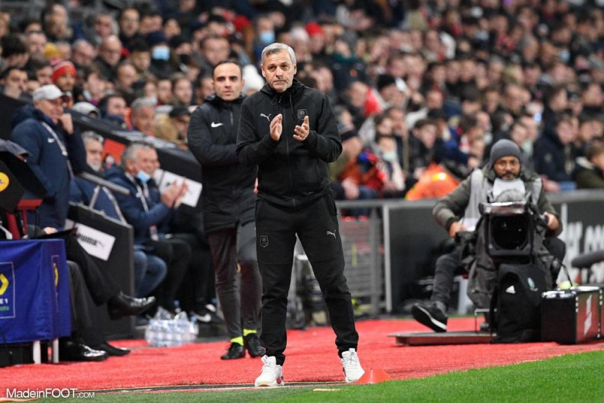 Bruno Genesio, entraîneur du Stade Rennais