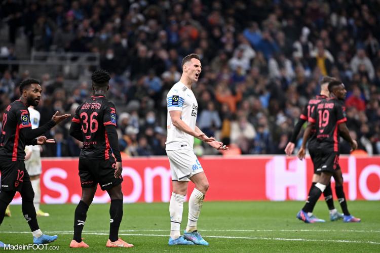 L'album photo du match entre l'Olympique de Marseille et le Clermont Foot 63.
