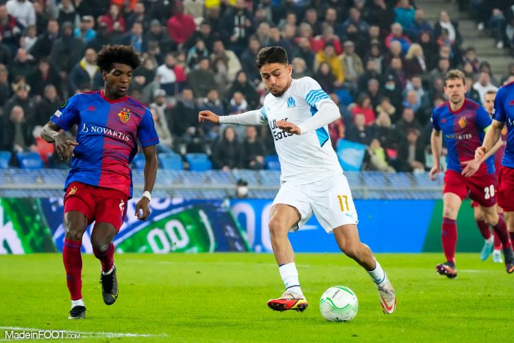 Cengiz Ünder, joueur de l'OM.