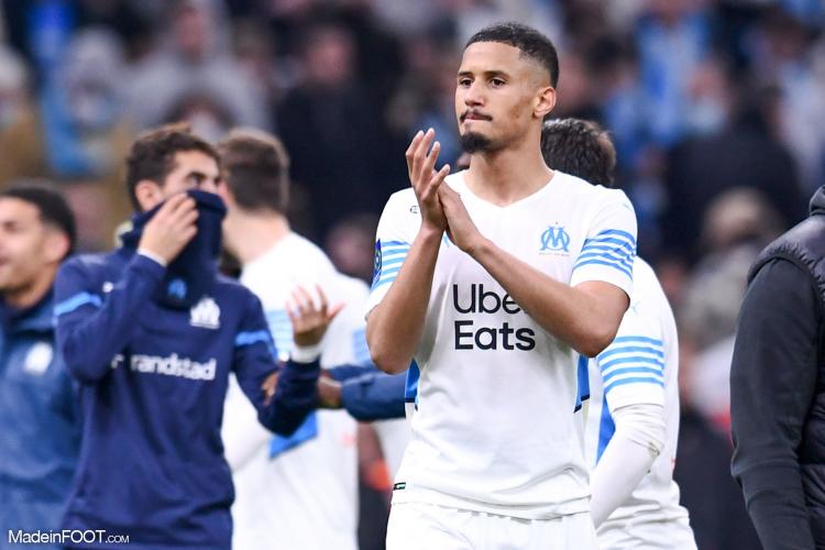 William Saliba, joueur de l'OM