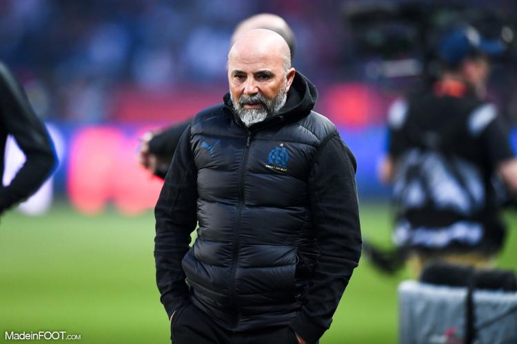 Jorge Sampaoli avec l'OM
