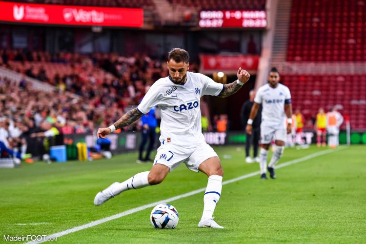 Jonathan Clauss avec l'OM