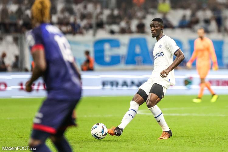 Eric Bailly, sous les couleurs de l'OM