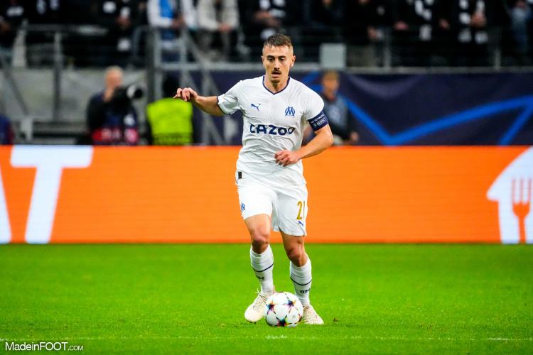 Valentin Rongier, milieu de terrain et capitaine de l'OM