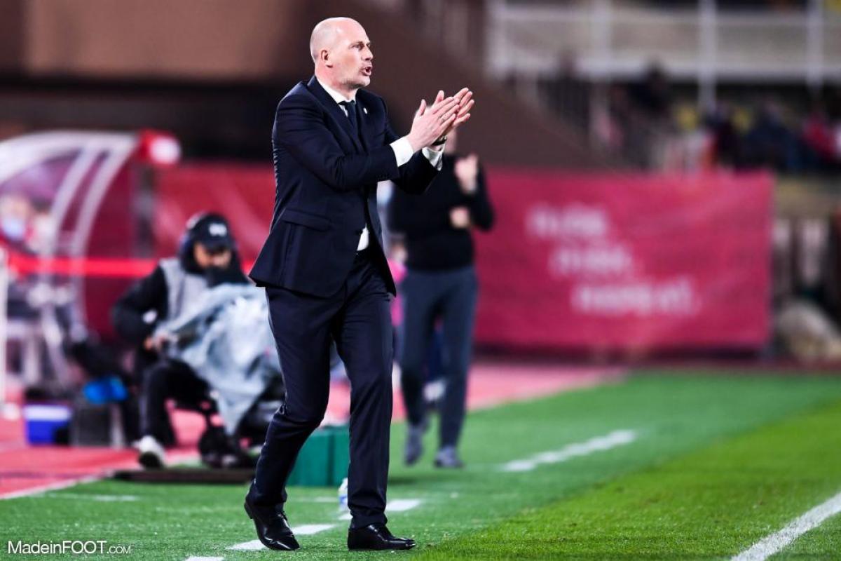 Philippe Clément, l'entraîneur de l'AS Monaco. 