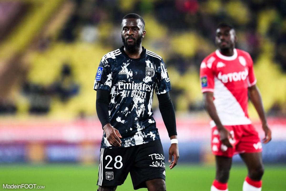 Tanguy Ndombele ici sous le maillot de l'OL 