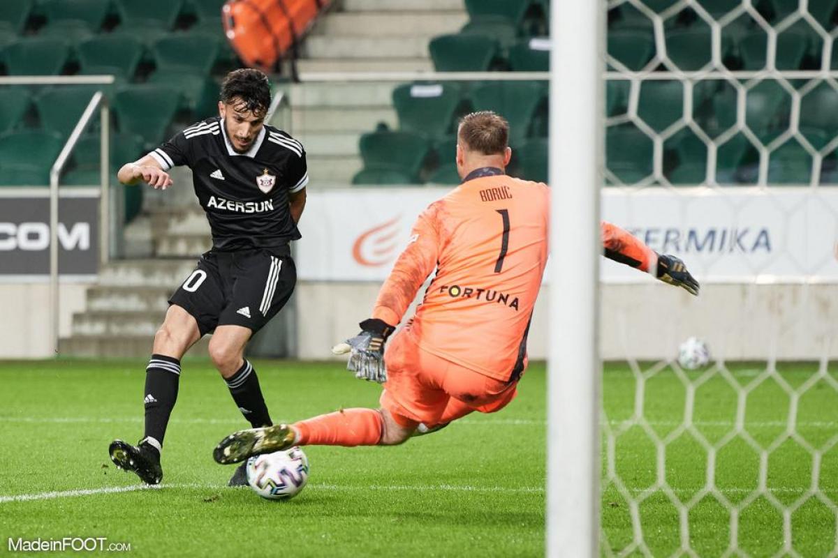 Abdellah Zoubir, joueur de Qarabag
