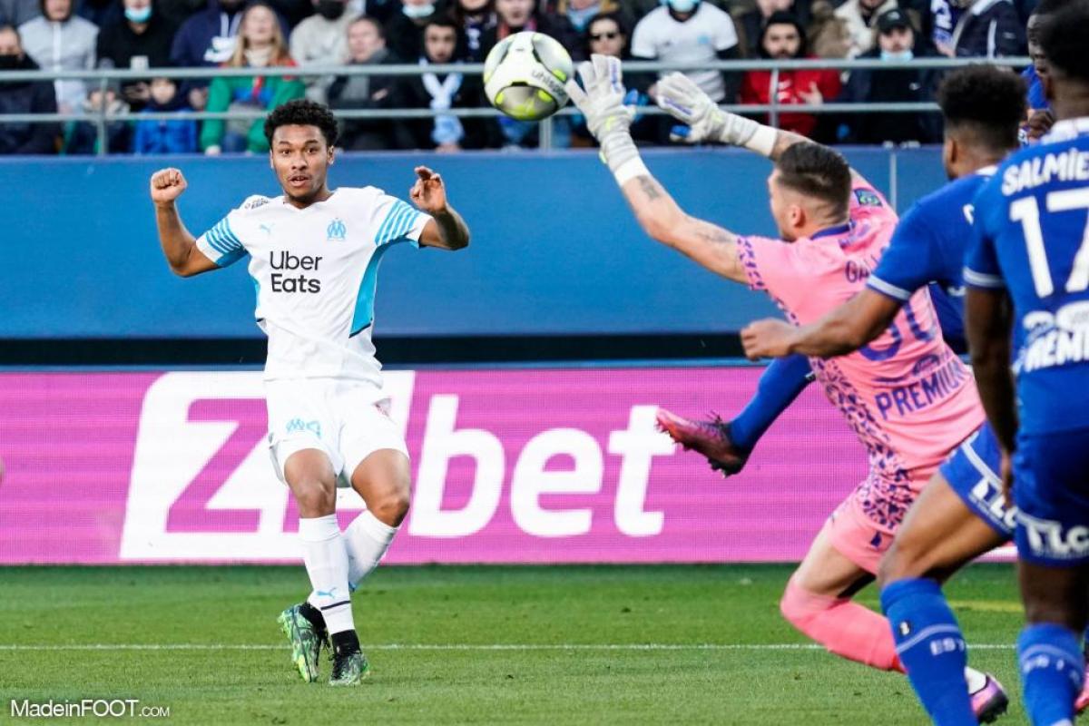 Boubacar Kamara, joueur de l'OM