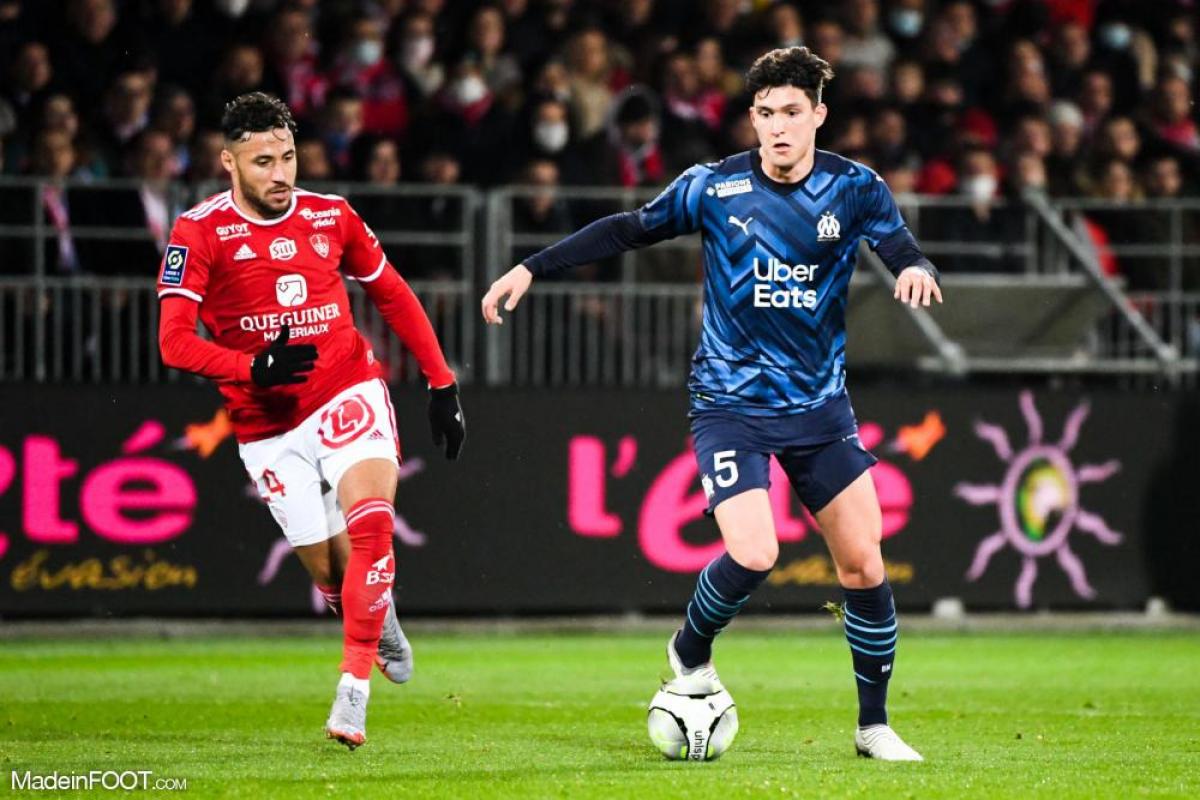 Leonardo Balerdi, joueur de l'OM.