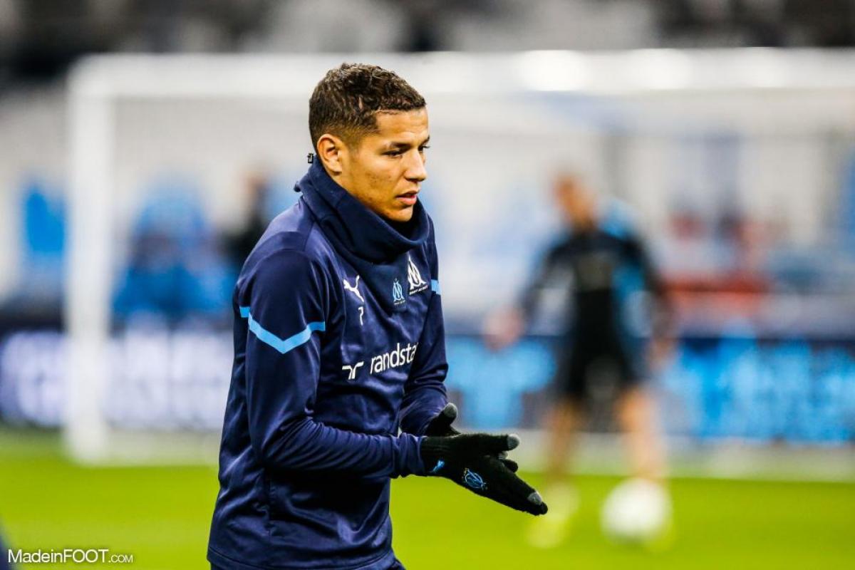 Amine Harit, joueur de l'OM.