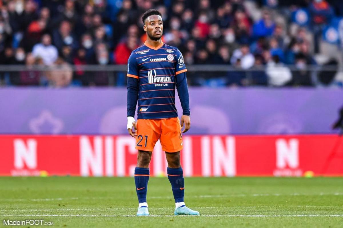 Elye Wahi, l'attaquant du MHSC