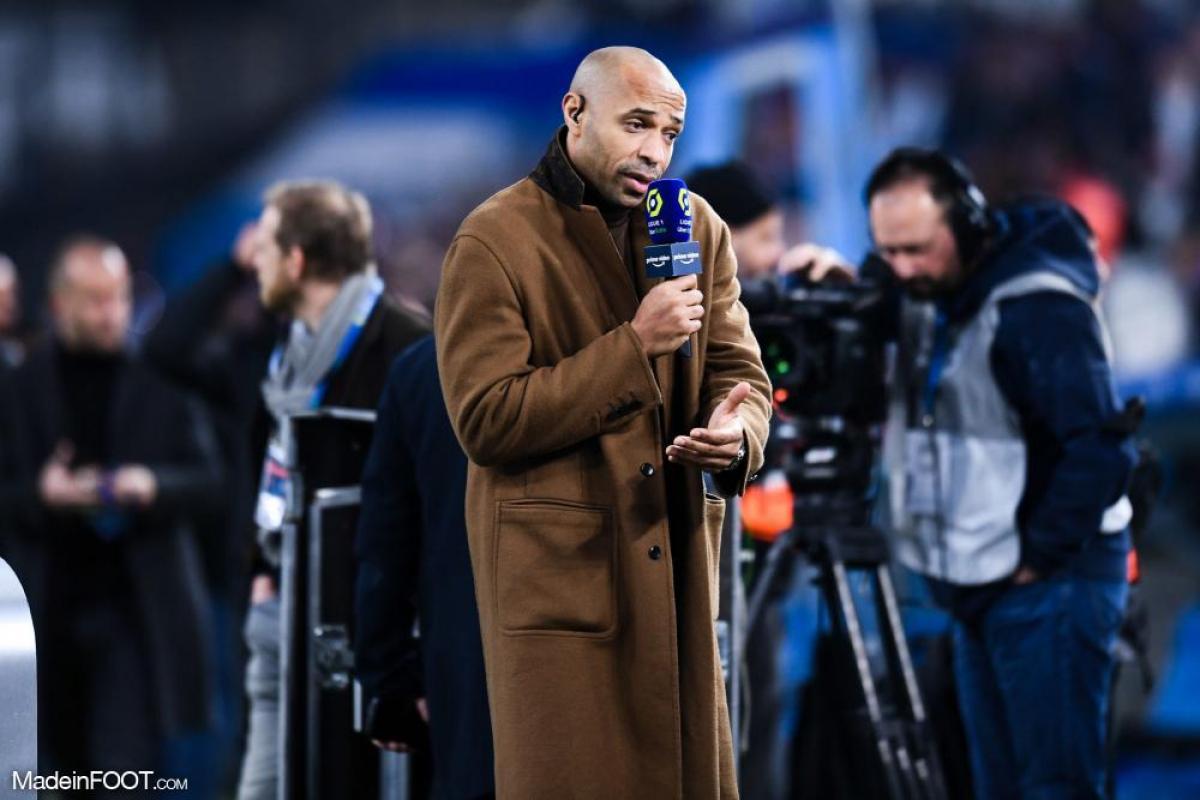 Thierry Henry, le consultant d'Amazon Prime Video.
