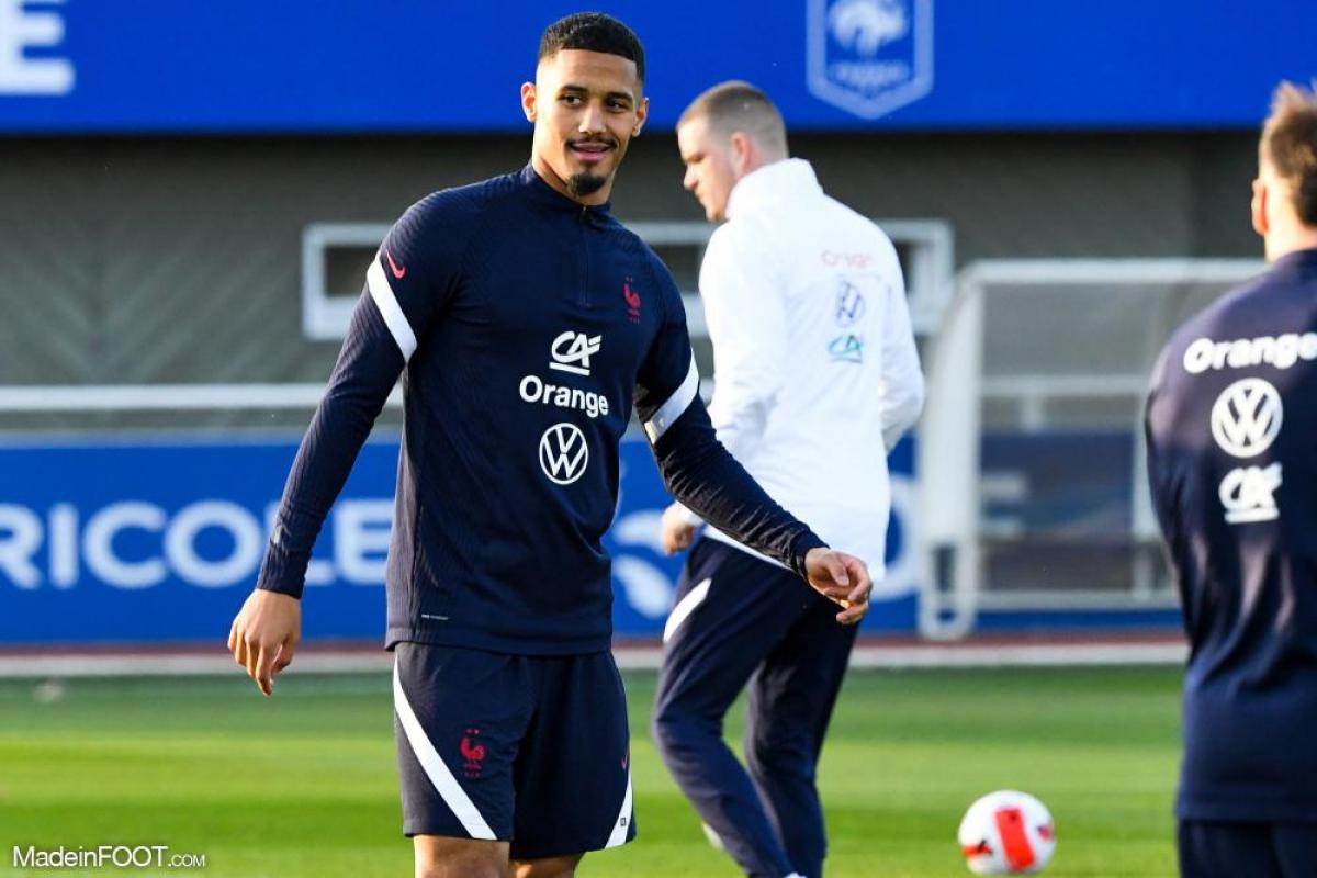 William Saliba, joueur de l'OM