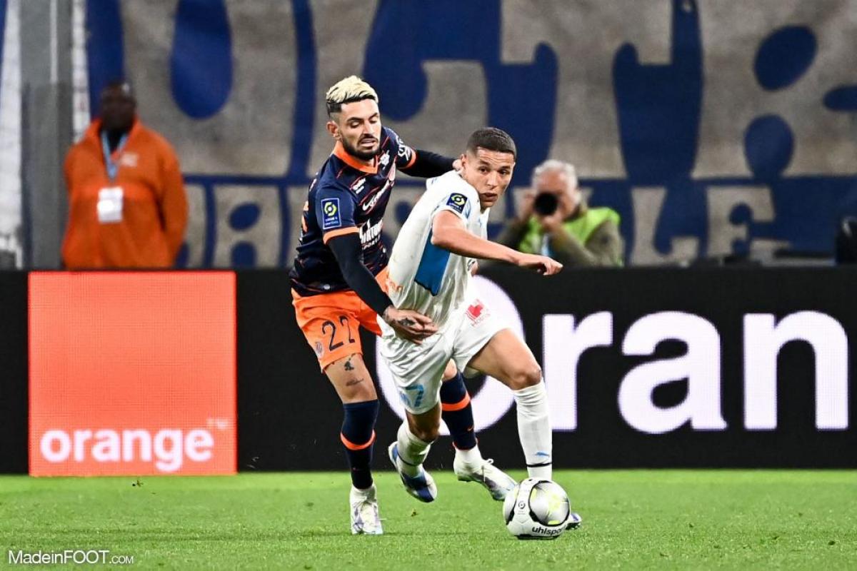 Rémy Cabella ici au duel avec Amine Harit 
