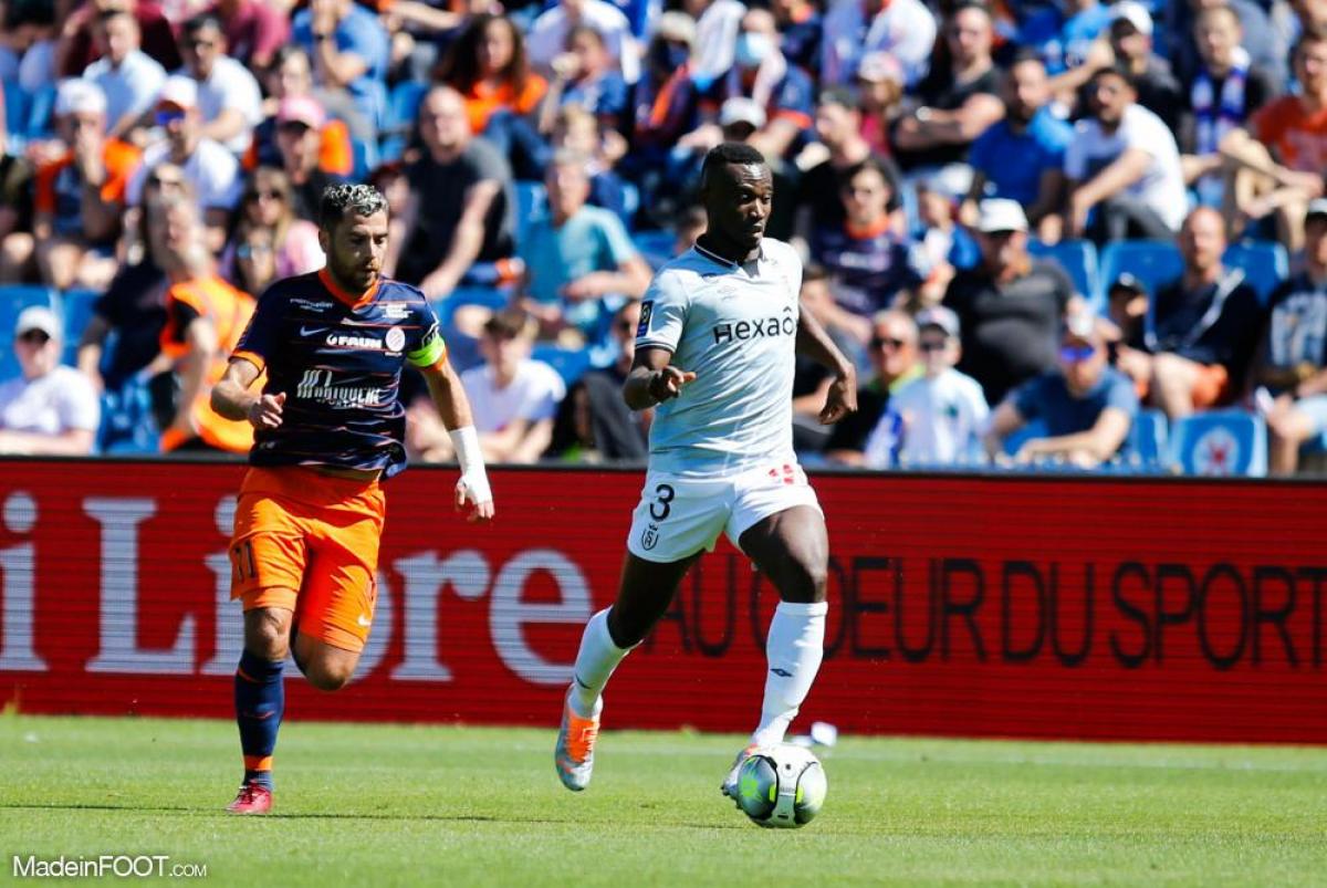 Ghislain Konan (à droite), l'ex-latéral gauche du Stade de Reims