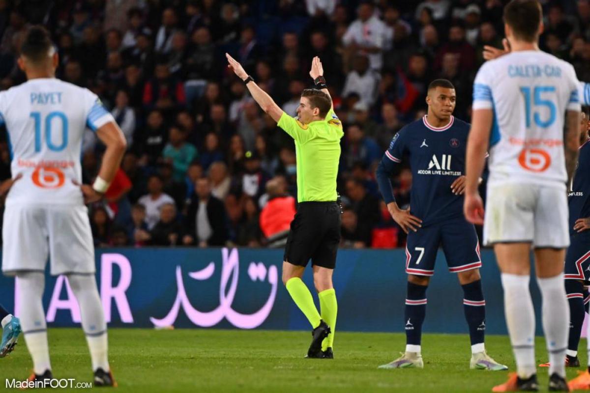 François Letexier, ici lors du Classique opposant le PSG à l'OM au Parc des Princes.