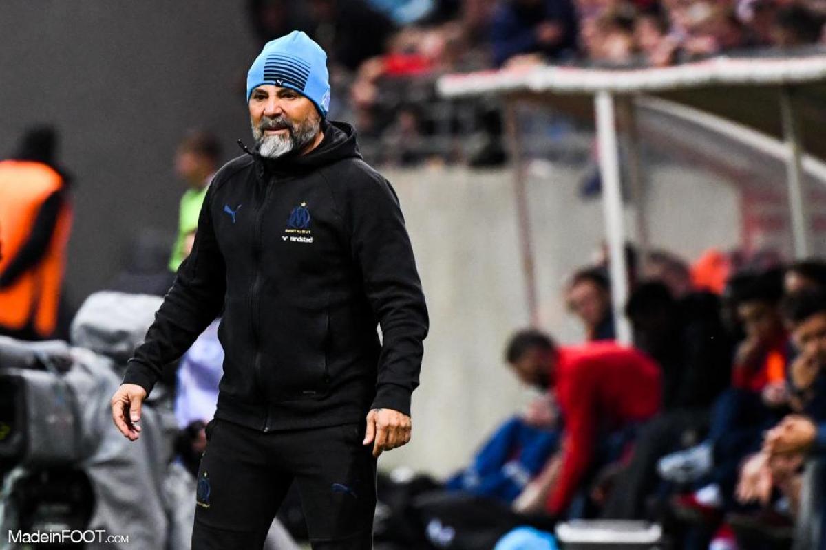 Sampaoli avec l'OM
