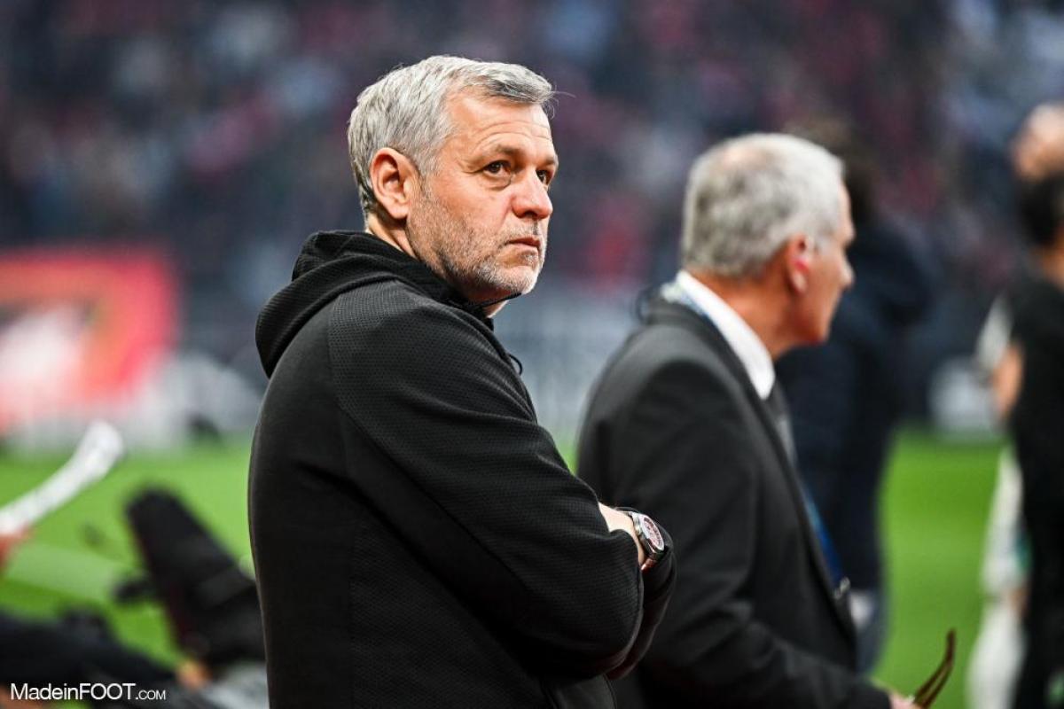 Bruno Genesio, entraîneur de Rennes
