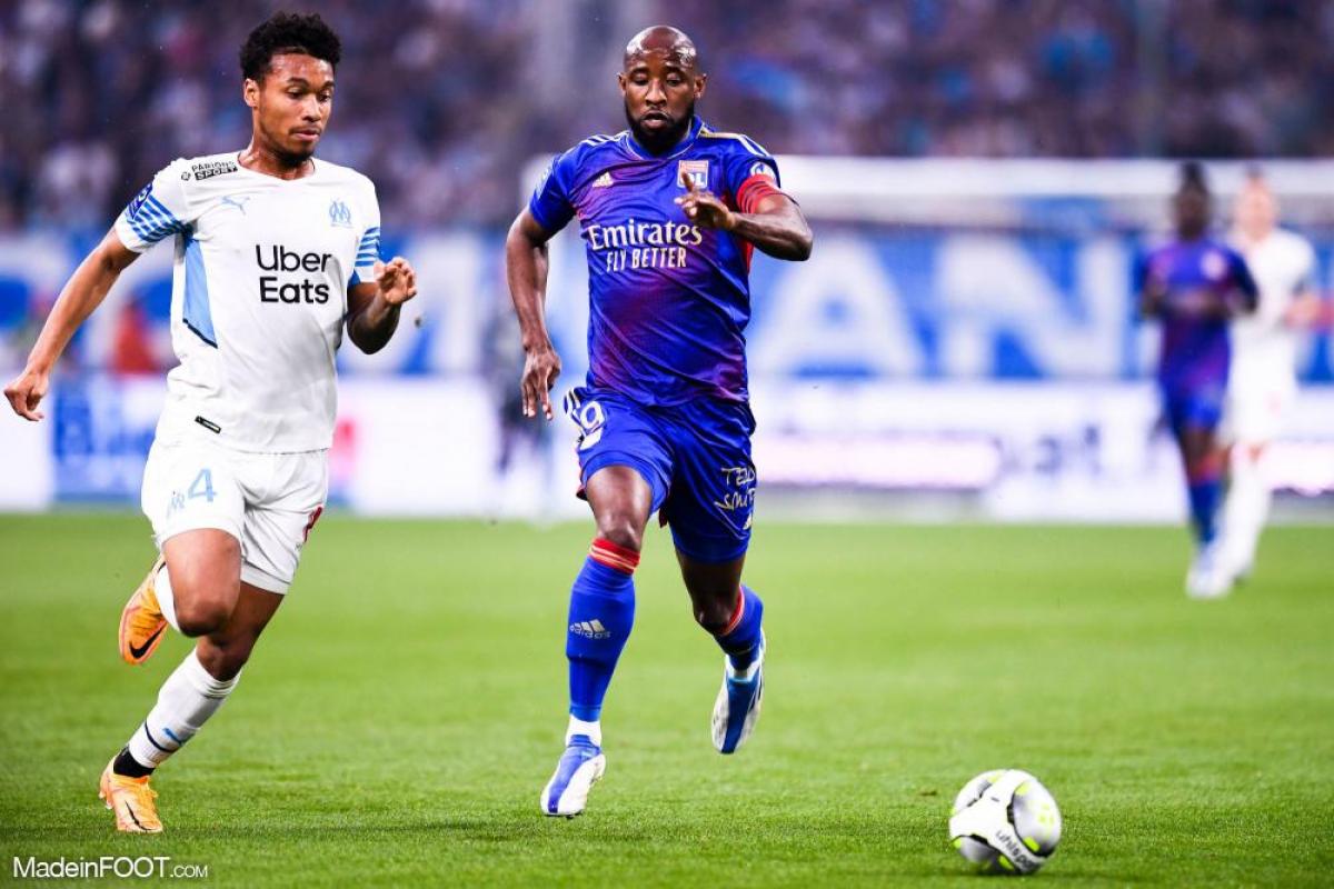 Boubacar Kamara, le défenseur central ou milieu de terrain défensif de l'Olympique de Marseille.